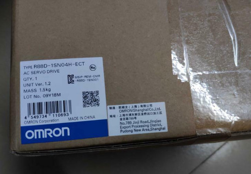 Omron R88d-1sn04h-ect Servo Driver R88d1sn04hect New
