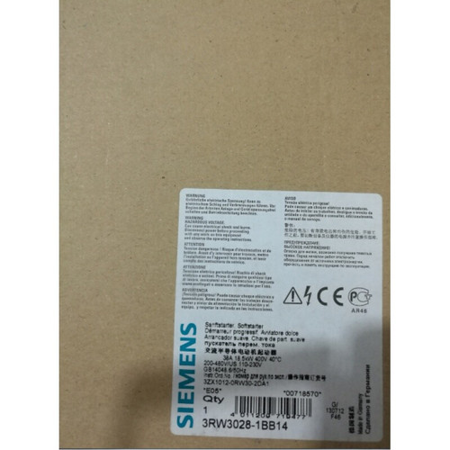 New Siemens 3rw3028-1bb04 3rw30281bb04 Expedited Ship1pc