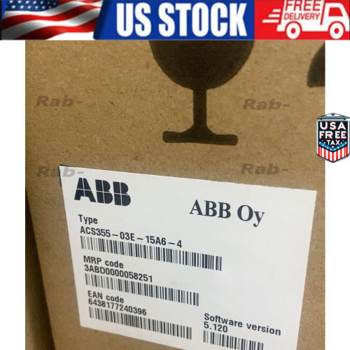 Acs355-03e-15a6-4 Abb Frequency Converter No Keypad