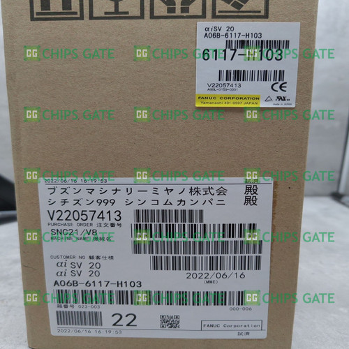 1pcs Fanuc A06b-6117-h103