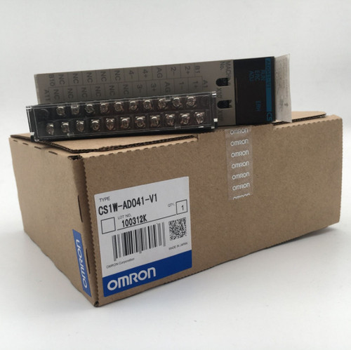 1pc New Omron Cs1w-ad041-v1 Cs1wad041v1 Plc Module