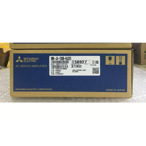 One New Ac Servo Driver Mitsubishi Mr-j4-100b-rj020