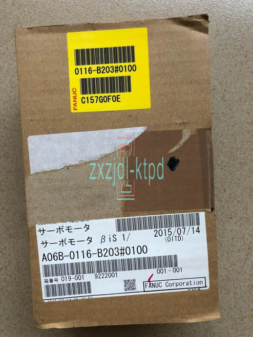 New Fanuc A06b-0116-b203 0100 Servo Motor A06b0116b203 0100