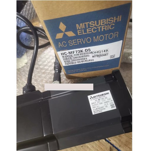 One New Ac Servo Motor Mitsubishi Hc-mf73k-d5