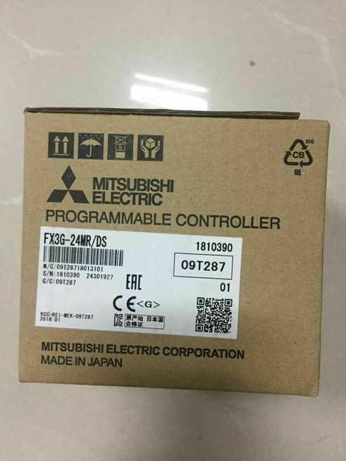 Mitsubishi Plc Fx3g-24mr/ds New Free