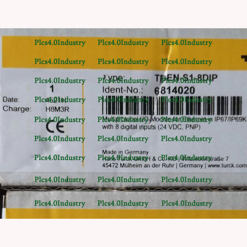 One New Turck Tben-s1-8dip Mulitprotocol I/o Module