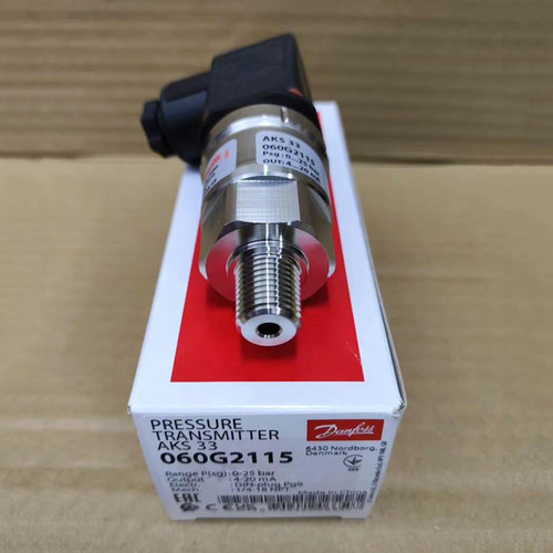 1pcs New Danfoss Pressure Transmitter Aks 33 060g2115