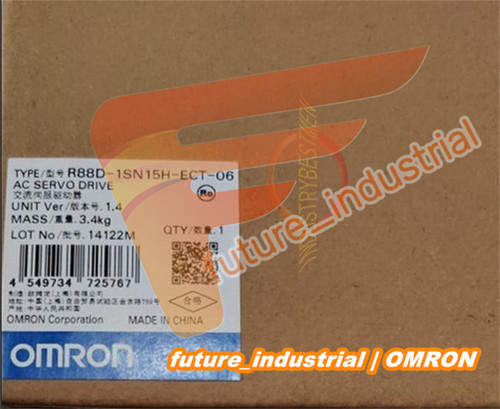 Genuine Omron R88d-1sn15h-ect-06 Plc Module ( )