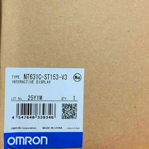 New Nt631c-st153-v3 Omron Touch Screen Unit