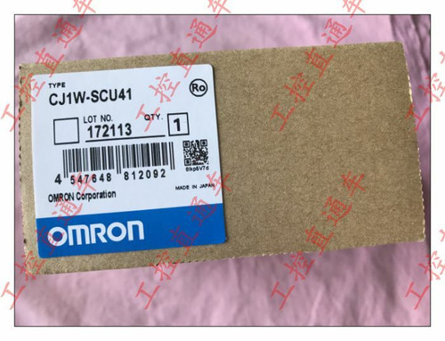 Omron Plc Cj1w-scu41 New Free