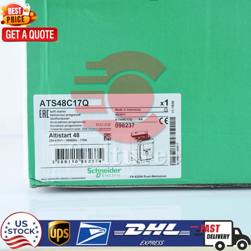 1pc Schneider Ats48c17q Plc Module Ats48c17q New