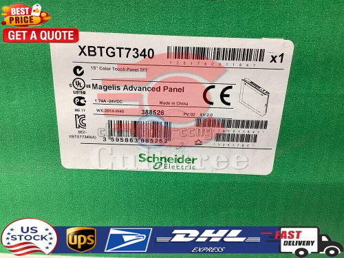 1pcs New Schneider Xbtgt7340 15" Touch Screen Panel Xbtgt7340