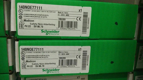 New Schneider 140noe77111 Plc Module 140 Noe 77111