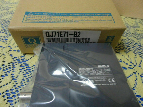 Mitsubishi Qj71e71-b2 Plc Module New Qj71e71b2
