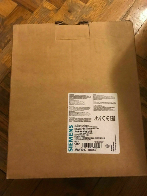 New Siemens 3rw4047-1bb14 Soft Starter 55kw