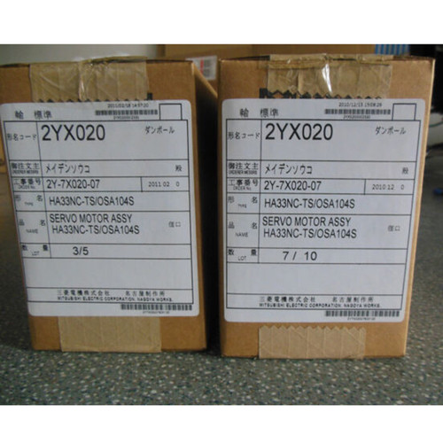 1pc New Mitsubishi Ac Servo Motor Ha33nc-ts/osa104s