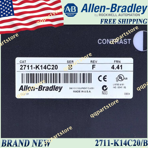 New Sealed Ab 2711-k14c20/b Panelview 2711k14c20 Serb Us Stock