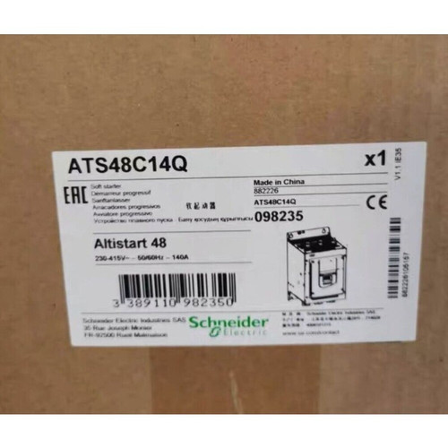 1pc New Schneider Ats48c14q Plc Module Ats48c14q