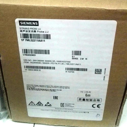 New Siemens 7ml5221-1aa11 Ultrasonic Level Gauge