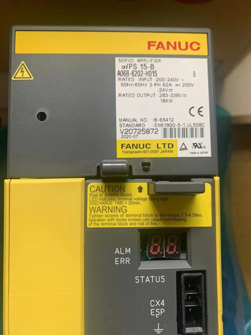 1pc New Fanuc A06b-6202-h015 Servo Driver
