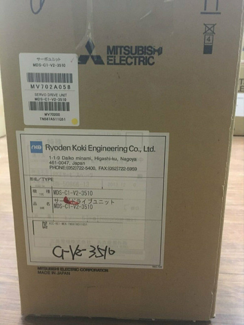 New Mitsubishi Mds-c1-v2-3510 Servo Drive