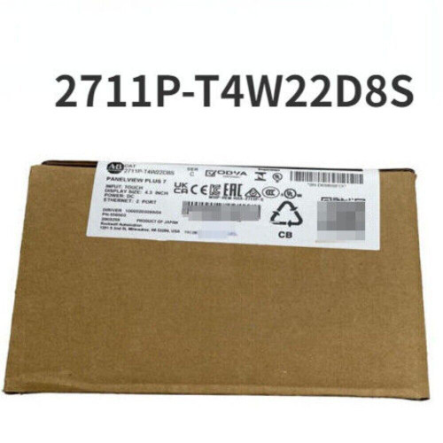 Brand Ab 2711p-t4w22d8s Ser C Panelview Plus 7 Sealed 1pcs