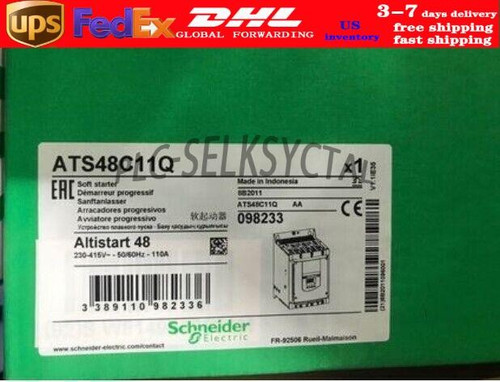 New Schneider Ats48c11q Plc Module Ats48c11q