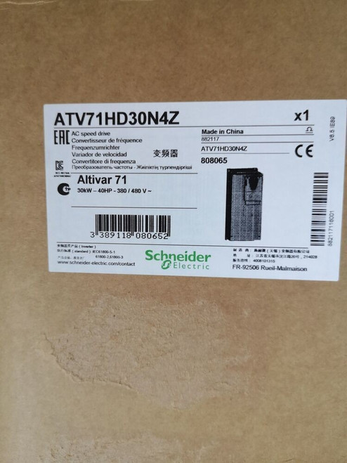 Schneider Atv71hd30n4z Inverter Atv71hd30n4z New