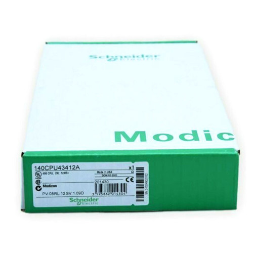 New Schneider 140cpu43412a Plc Module New 140 Cpu 43412a Us 1pc