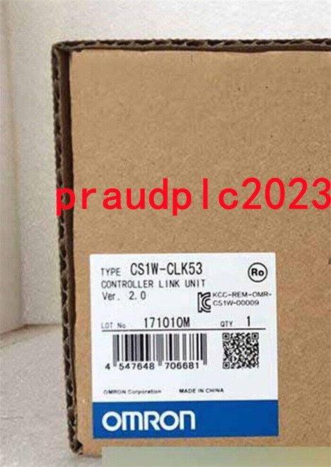 New Original Omron Cs1w-clk53 Module Plc Cs1w-clk53