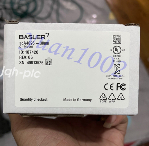 1pcs New Basler Aca4096-30um Industrial Camera J