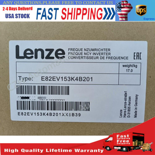 Us New Lenze E82ev153k4b201 Frequency Inverter Converter