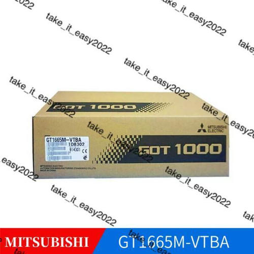 1pc Mitsubishi Gt1665m-vtba Gt1665mvtba Hmi Touch Panel New
