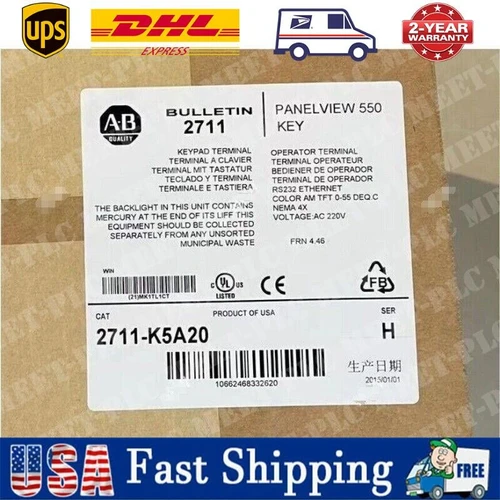 1pc 2711-k5a20 Ser H New Ab Frn 4.46 2711k5a20 Us