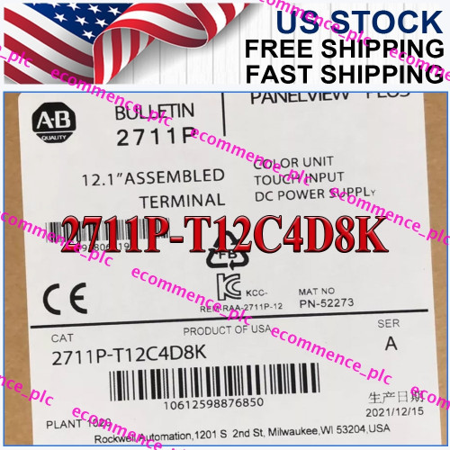 1pc 2711p-t12c4d8k New New Plc 2711pt12c4d8k Us