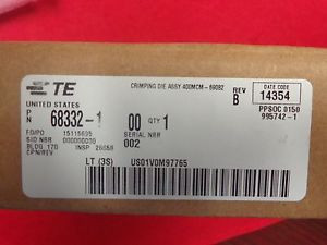 68332-1 68332-1 Crimping, Stripping, Cutting Tools and Drills CRIMPING DIE ASSY