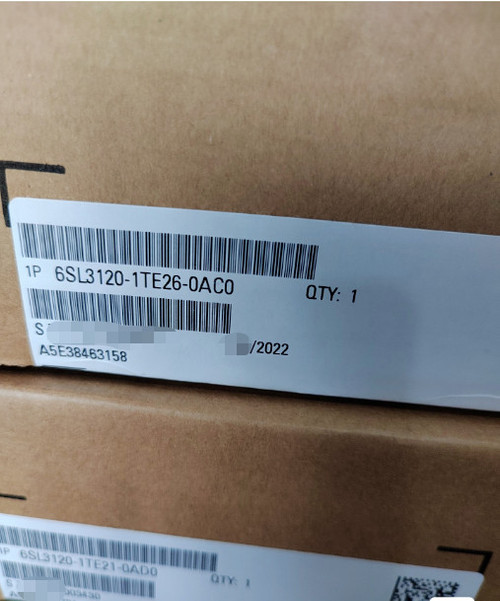 New Siemens 6sl3120-1te26-0ac0/ 6sl3 120-1te26-0ac0