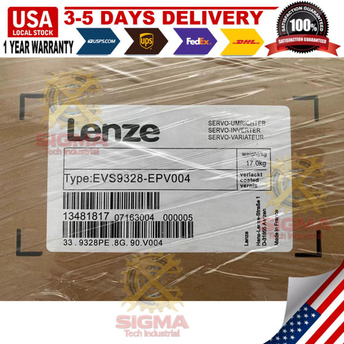 Lenze New Evs9328-epv004 Evs9328epv004 Servo Inverter Safety