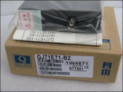 1pc New Mitsubishi Qj71e71-b2 Plc Module Qj71e71b2
