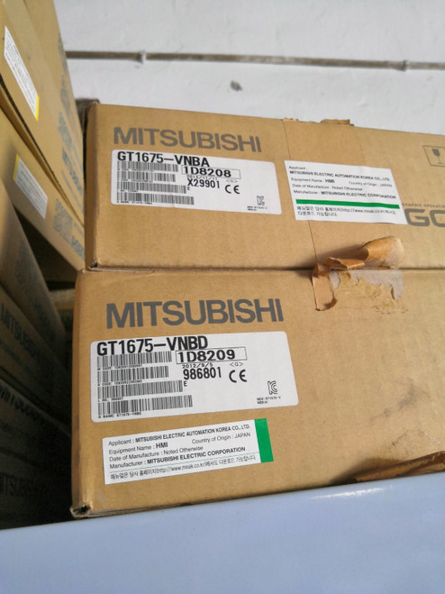 Mitsubishi Panel Gt1675-vnbd New Free