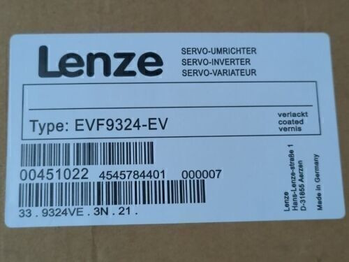 Evf9324-ev New Lenze Evf9324ev Servo Inverter
