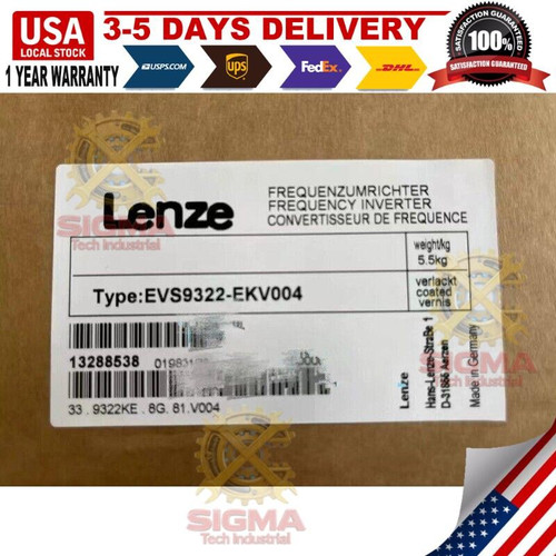 Lenze New Evs9322-ekv004 1pcs Servo Drive Evs9322-ekv004