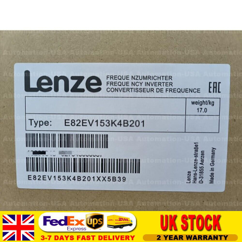 Us New Lenze E82ev153k4b201 Frequency Inverter Converter