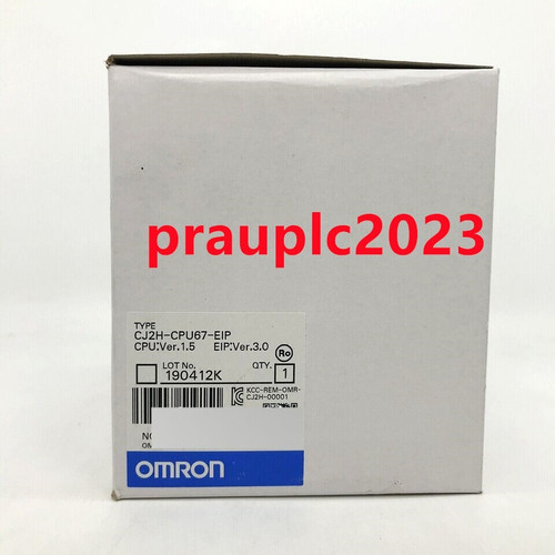 New Omron Cj2h-cpu67-eip Plc Module