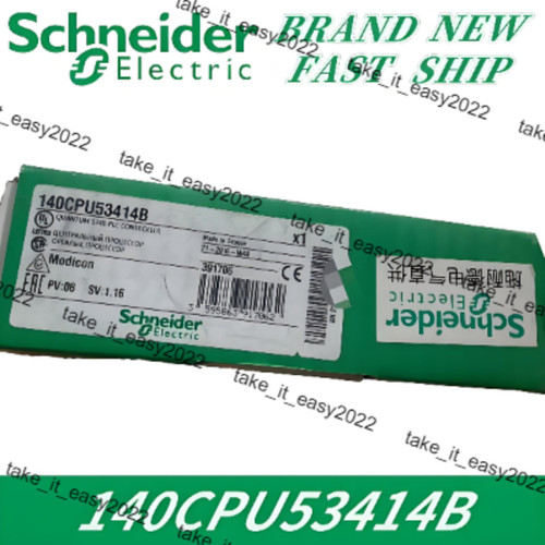Schneider 140cpu53414b 140 Cpu Plc Module New