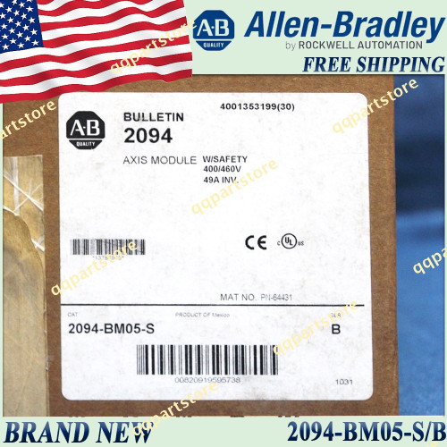 Brand Ab 2094-bm05-s/b Kinetix 6000 Axis Module 2094-bm05-s Serb