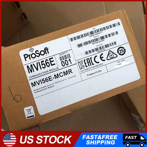 New Sealed Prosoft Mvi56e-mcmr Communications Module Mvi56emcmr