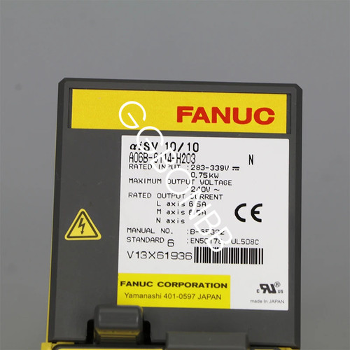 1pc New Fanuc A06b-6114-h203 Servo Driver Expedited Shipfedex or