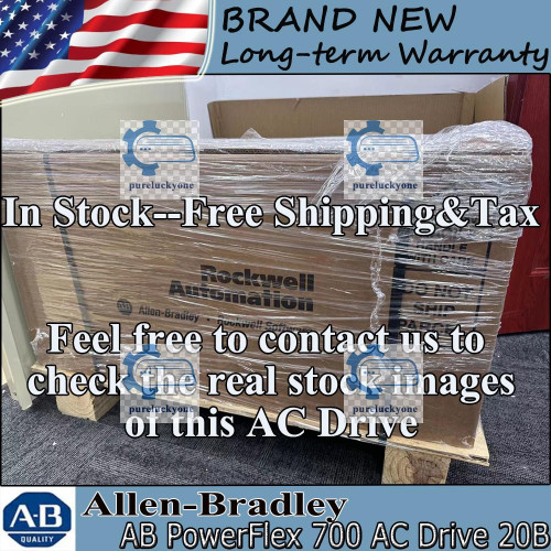 20bd014a0nynacc1 New Plc-ab Powerflex 700 Ac Drive 20b &tax Usab