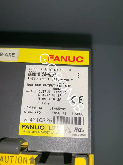1pc New Fanuc A06b-6124-h209 Servo Driver Expedited Shipfedex or
